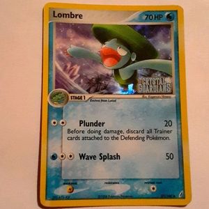 Lombre pokemon card